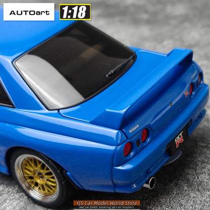 AUTOART 1/18 Nissan R32 V-SPEC II TUNED VERSION  Car model  Send to a friend  Personal collection Static ornamen
