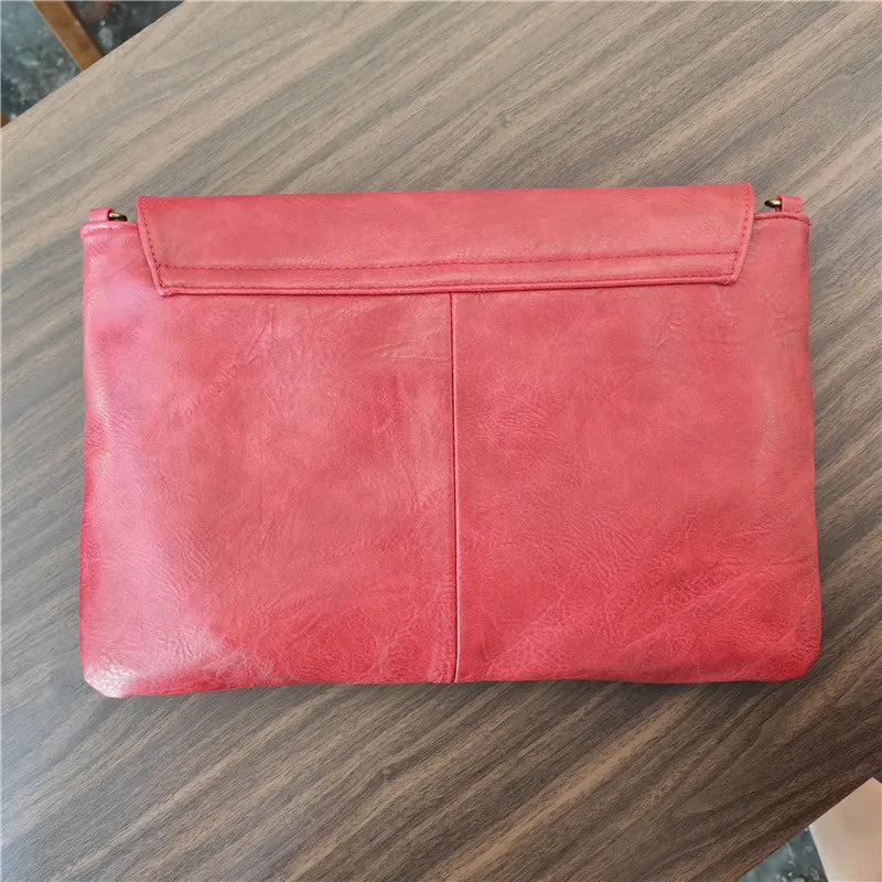 Fashion women envelope clutch bag High quality Crossbody Bags for ladies trend handbag messenger bag large Christmas lady Clutch