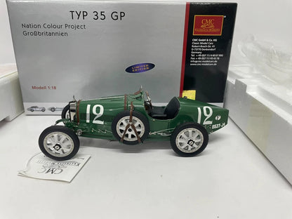 CMC 1:18 Typ35 GP #12 Simulation Limited Edition All Open Alloy Metal Static Car Model Toy Gift