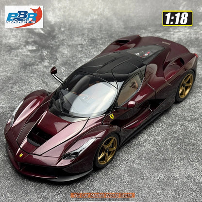 BBR  Die-casting model 1/18 LaFerr  Car model Static Ornament Holiday Gift Collection