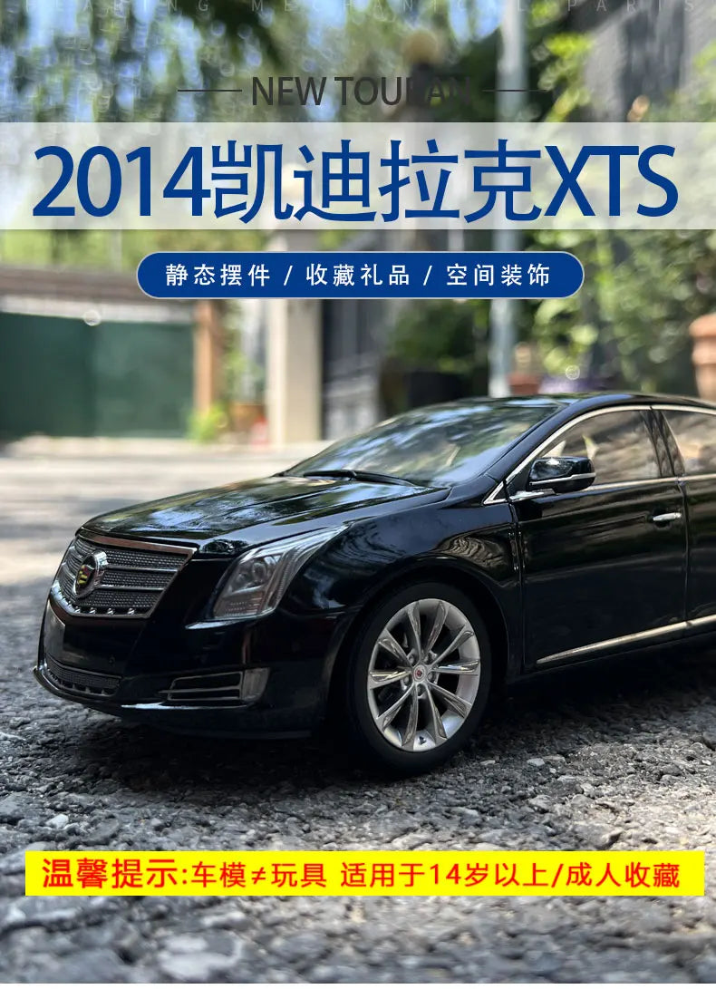 Cadillac XTS Car Model,1:18  2014 Diecast Model for Collections Display and Gift