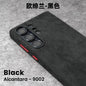 Magnetic ALCANTARA Case for Samsung Galaxy S25 S24 Ultra 5G Luxury Business Supercar Same Luxury Suede Leather Phone Cases