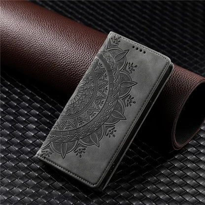 Wallet Luxury Phone Case For Xiaomi Redmi 9A 9C NFC Note 9S 9 Pro Max Redmi9 Power 9T Leather Magnetic Flip Cover Totems Coque