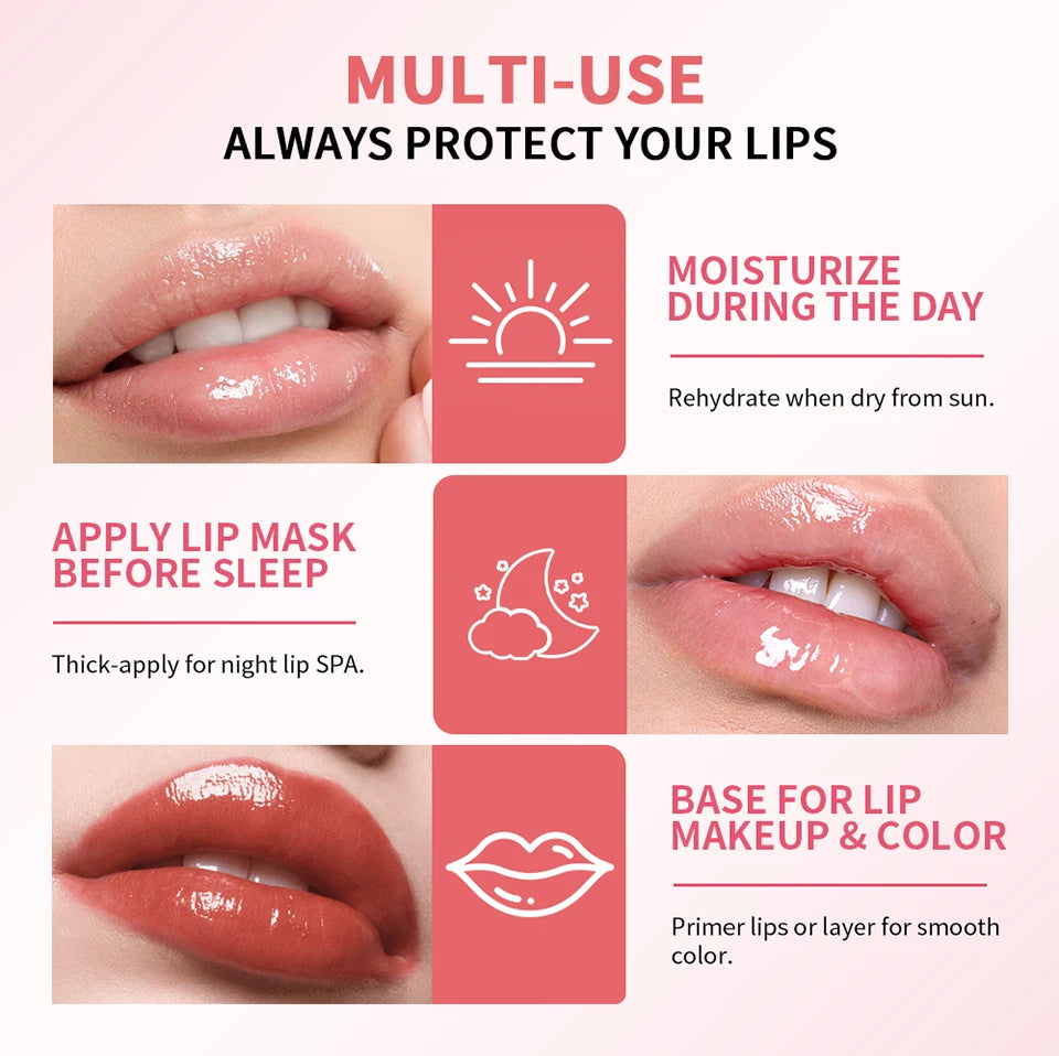 Lip Brightening Serum Moisturizing Lip Oil Reduce Lip Wrinkles Remove Sloughed-off Lip Skin Lips Plumper Lips Care Serum Primer