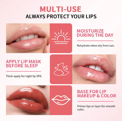 Lip Brightening Serum Moisturizing Lip Oil Reduce Lip Wrinkles Remove Sloughed-off Lip Skin Lips Plumper Lips Care Serum Primer