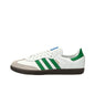 adidas Originals SAMBA OG Soft upper for comfortable feel Low-top skate shoes Unisex style Black, white, gray B75806