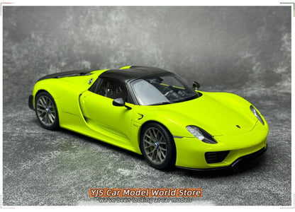 AUTOART  1/18 scale 918 SPYDER Model Car Martini Livery  display holiday gift