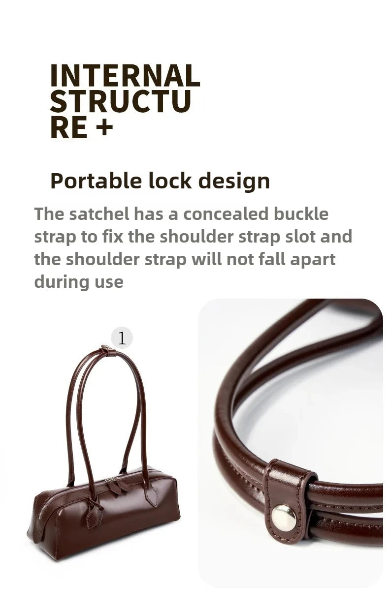 Genuine leather bag woman  luxury bag vintage long shoulder bag Handbags ladies underarm Bag Shopping bag