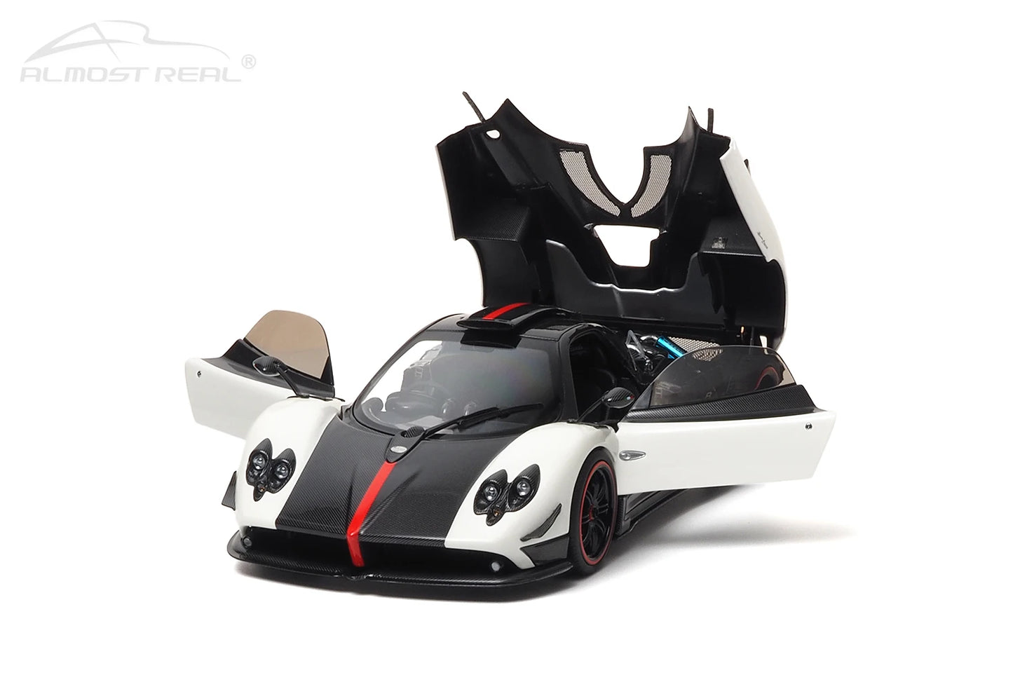Almost Real 1:18 Pagani zonta Zonda F 2005 Geneva Motor Show car model alloy collection gift to friends and family