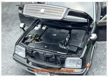 Almost Real Car model 1/18 Toyota Century alloy full open model 1997 black Static collection Collect Holiday gift