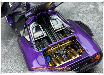 LCD model 1 New 1:18 FOR McLaren F1 XP5 alloy car model sports car static display gift collection for friends