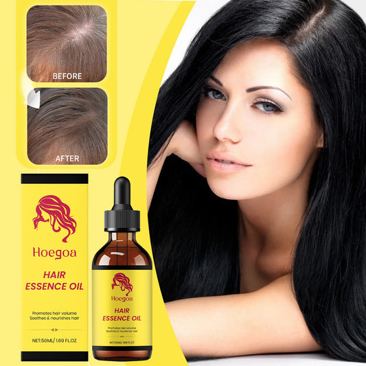 Scalp Repairing Hair Serum Herbal Rosemary Castor Oil Hair Booster Dense Essential Oil Prevent Hair Loss Soft Smoothing Hair Oil