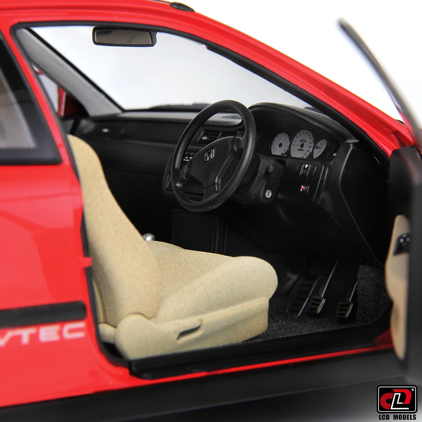LCD 1/18 Car Model Honda Civic Mk5 EG6 Car Model Simulation Model Diecast Model Collect Ornaments Boy Custom Birthday Toy Gift
