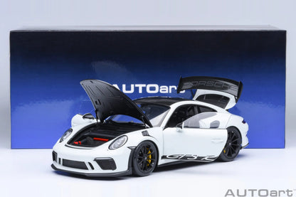 AUTOART 1/18 Porsche 911 (991.2) GT3 RS Weissach Package Car model  Send to a friend  Personal collection Static ornament