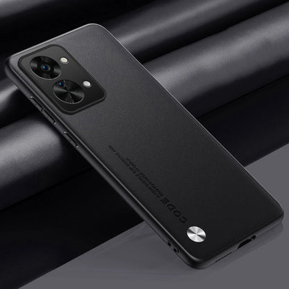Luxury PU Leather Case For OnePlus Nord 2T Back Cover Matte Silicone Full Protection Phone Case For One Plus Nord 2T 5G Nord2T