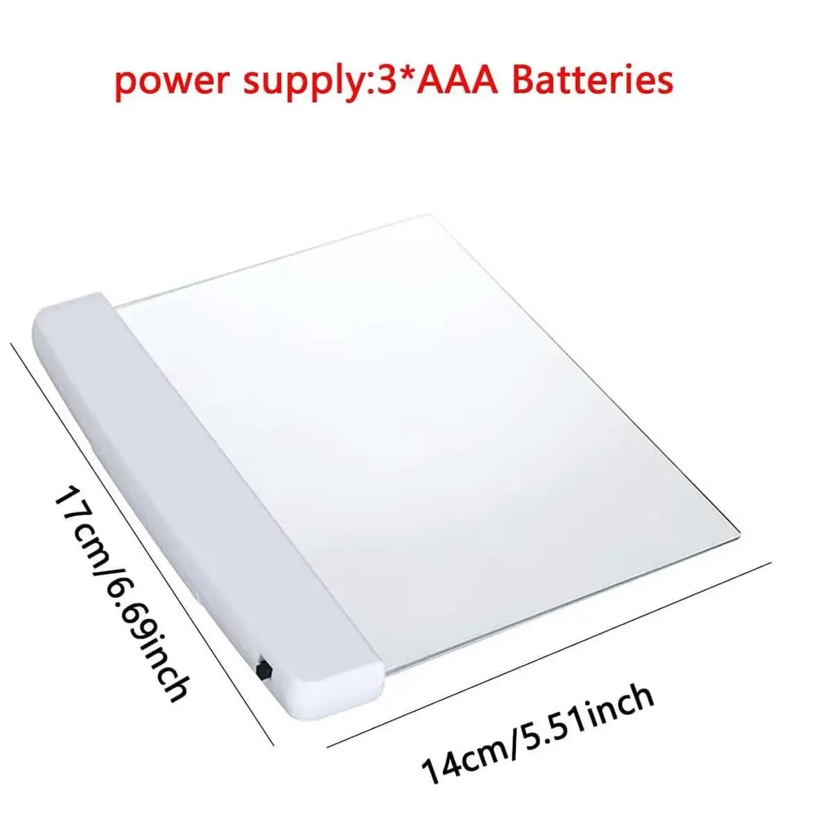 LED Wireless Book Lamp Dormitory Night Reading Eye Protection AAA Battery LED Creative Portable Table Lamp for Bedroom