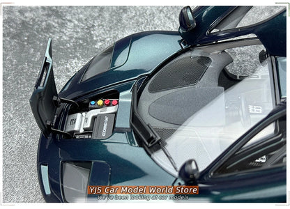 LCD model 1 New 1:18 FOR McLaren F1 XP5 alloy car model sports car static display gift collection for friends