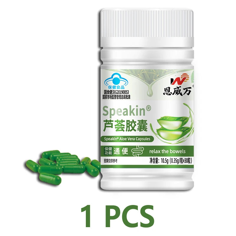 Aloe Vera Extract - Powerful Fat Burner, Fat Loss, Colon Cleanse, Detox, Metabolism Booster, Weight Loss Capsules, beauty