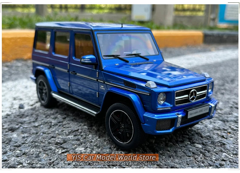 AUTOART 1:18 G63 2017 Car model SUV  Personal collection of holiday gifts