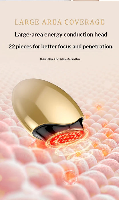 RF Facial Beauty Device EMS Anti-Aging Wrinkle Remover 2 Colors LED Skin Care Mini Radio Frequency Face Massager