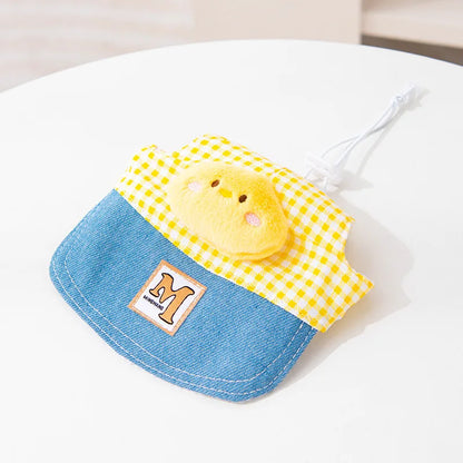 Summer Vest Dog Harness Leash Set and Dog Hat Cute Bear 2026 Dog Clothes Pet Supplies Puppy Denim Harness Cat Dog Accessories