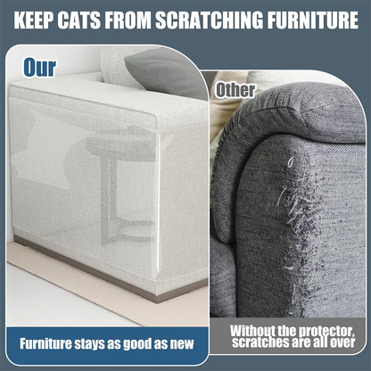 1 Roll Anti Cat Scratch Furniture Protector Tape Self-Adhesive PVC Transparent Tape Couch Guard Pads Stickers for Couch Sofa