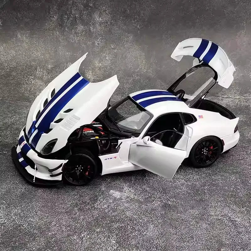 AUTOART New 1/18 scale DODGE VIPER ACR 2017 car model Static display Collection Holiday gift