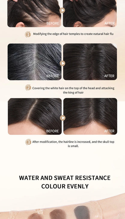 Life Girls Reabal with Hair Comb Coloring Gray Hair, Covering, Natural Glossy, Convenient to Carry, Convenient to Color on Comb, Dye Hair, Covering Your Outside, Convenient to Carry When Covering Ornaments