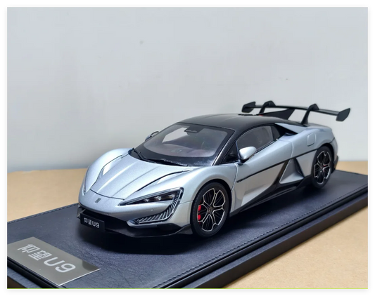 BYD YANGWANG U9 1:18 Official Alloy Car Model High-End Sport Coupe Collectible Vehicle Model For Enthusiasts