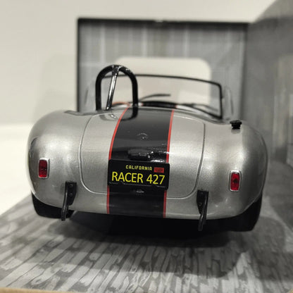 Diecast SOLIDO 1/18 Scale SHELBY COBRA 427 MKII 1965 M6 Alloy Car Model