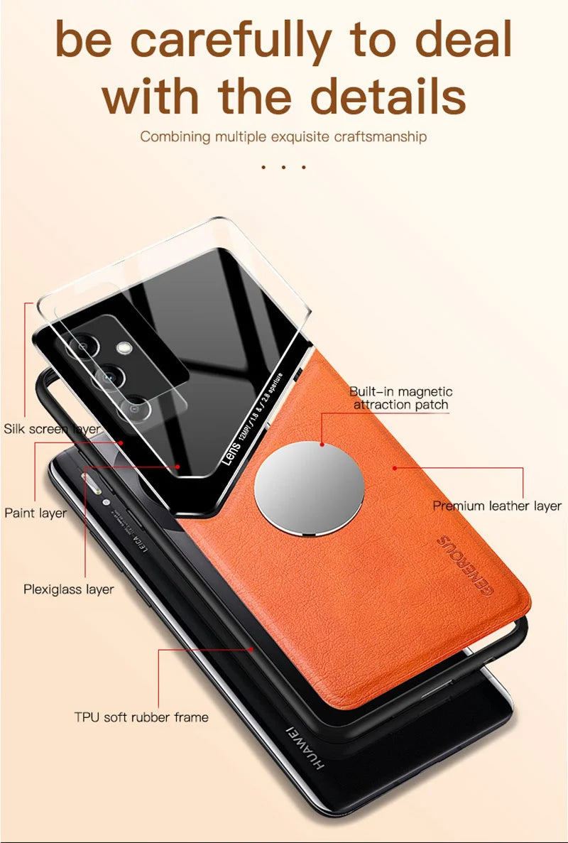 Luxury Leather Phone Case for Samsung Galaxy M14 Cover M34 M54 M13 M22 M23 M32 M33 M52 M62 Magnetic Silicone Protection Case F62