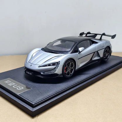 BYD YANGWANG U9 1:18 Official Alloy Car Model High-End Sport Coupe Collectible Vehicle Model For Enthusiasts