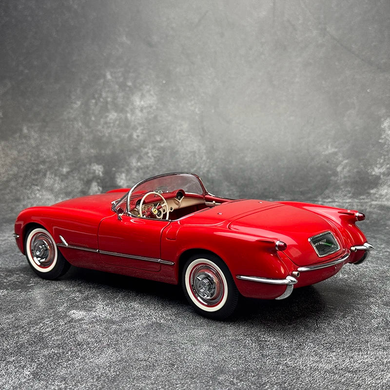 AUTOart diecast model 1/18 Corvette (1954) – Elvis Edition car model static display holiday gift collection