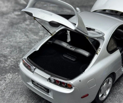 WHELART Diecast model 1/18  Ty SUPRA A80 Metal Car model Static display collection holiday gifts