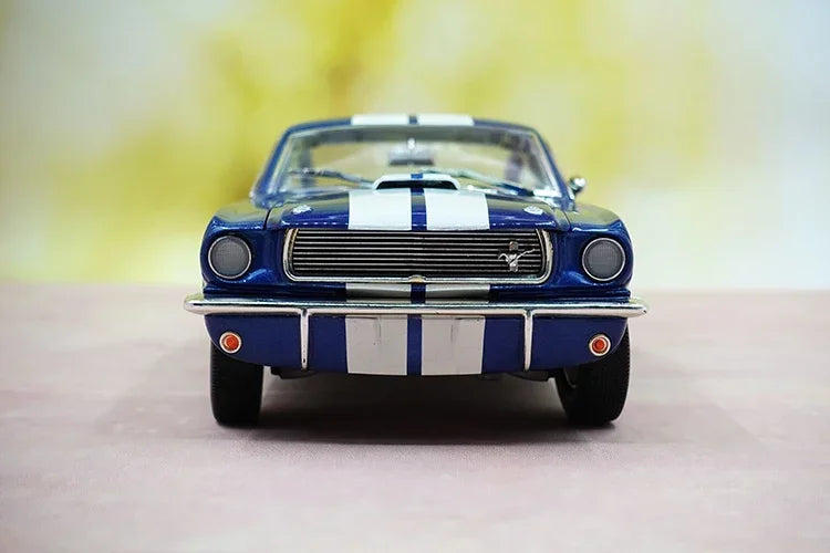 1:18 Diecast Cobra Shelby 1966 GT 350 Alloy Full Open Car Model Vehicles Car Boys Toy Gifts Collection