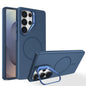New Matte For Magsafe Magnetic Case For Samsung Galaxy S26 S25 S24 S23 S22 Ultra Plus S25FE S24FE S25Edge With Kickstand Cover