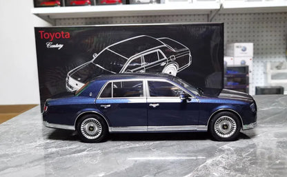 LCD 1/18 Car Model TOYOTA Century Car Model Simulation Model Diecast Model Collect Ornament Boy Custom Birthday Boy Toy Gift