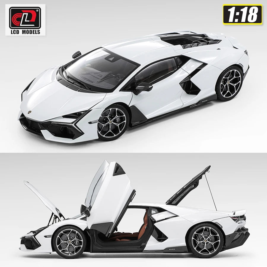LCD Cast model collection 1:18 Lamborghini Revuelto Collection of metal sports car models