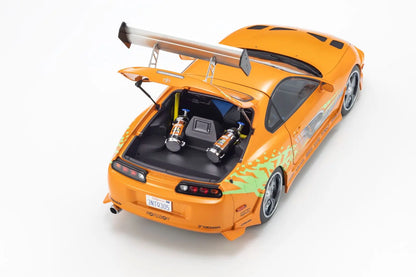 KYOSHO  1/18 Scale Diecast Collection  Dodge Charger R/T 1970 Toyota Supra Turbo - Static car model - Collection - Display piece