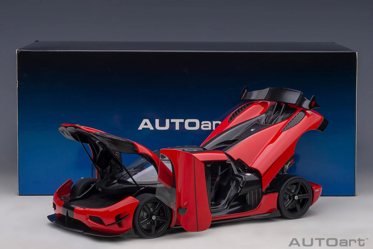 Autoart model 1/18 Scale New KOENIGSEGG AGERA RS car model Static Decorative Items Gift Collection
