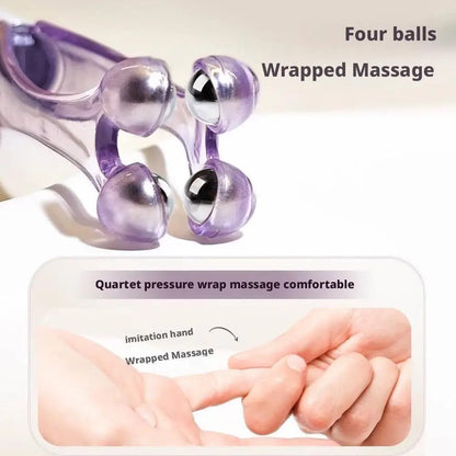 Finger Joint Acupoint Massager Rollers Handheld Hand Acupuncture Points Massager Relieve Finger Fatigue Arthritis Massage Tool