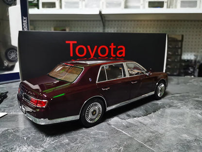 LCD 1/18 Car Model TOYOTA Century Car Model Simulation Model Diecast Model Collect Ornament Boy Custom Birthday Boy Toy Gift