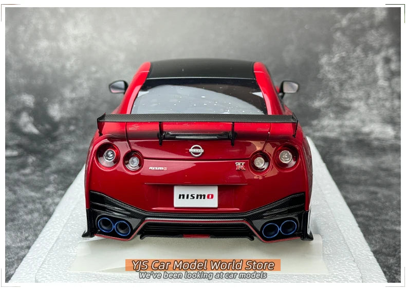 AUTOart 1:18 FOR Nissan GT-R35 NISMO 2022 SPECIAL EDITION Sports car model Car model Holiday gift Static ornament