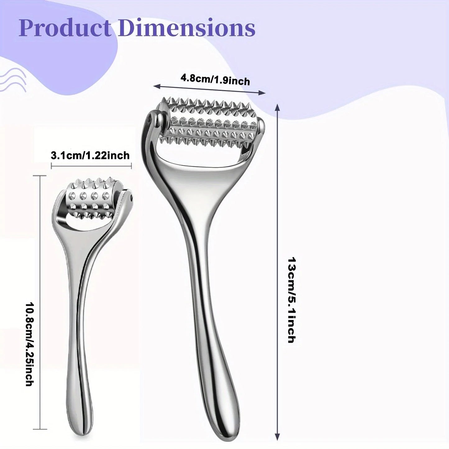 Face Massager Massage Acupuncture Roller For Neck Arm Leg Foot  Face Lifting Deep Tissue Massage Tool Face Beauty Skin Care Tool