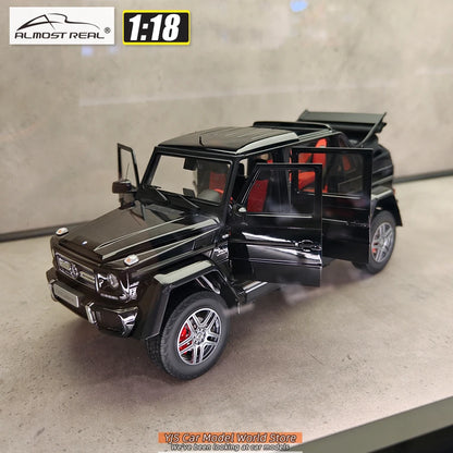 Almost Real diecast model 1:18 G 650 Landaulet G650 SUV car model alloy collection gift to friends and family