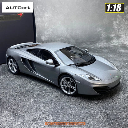 AUTOART Diecast car model 1/18McLaren MP4-12C Static display car models  Collect festival gifts