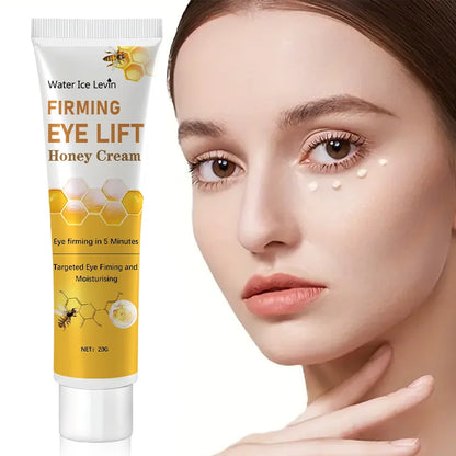 Firming Eye Lift Honey Cream with Retinol & Niacinamide, Firms, Brightens & Moisturizes Eye Area, Gentle for All Skin Types