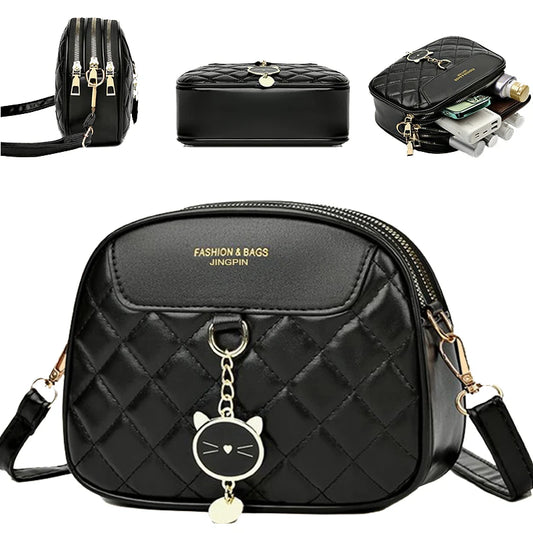 single-shoulder crossbody bags with simple and versatile design. Imitation brand women's bags.