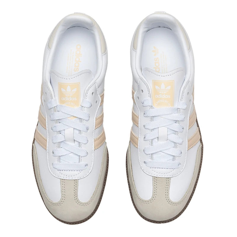 Adidas Originals Samba Women's Sneakers Retro Trendy Fashion T-Toe Shoes Low-Top Lightweight Casual Shoes Jh7300