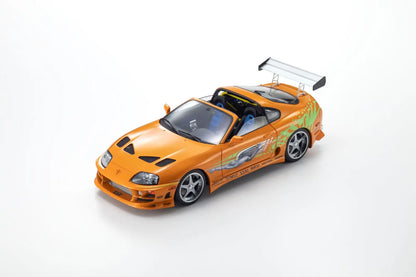 KYOSHO  1/18 Scale Diecast Collection  Dodge Charger R/T 1970 Toyota Supra Turbo - Static car model - Collection - Display piece